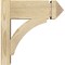 Ekena Millwork Thorton Arts & Crafts Rough Sawn Outlooker, Douglas Fir, 6"W x 14"D x 14"H OUT06X14X14THR03RDF - alternate 4
